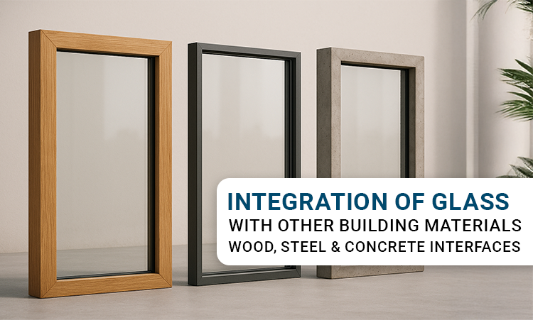 glass integration with materials