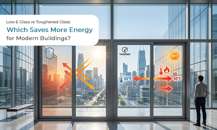 Low-E Glass vs Toughened Glass: Which Saves More Energy for Modern Buildings?