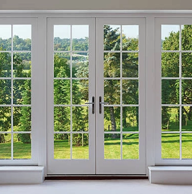 glass door