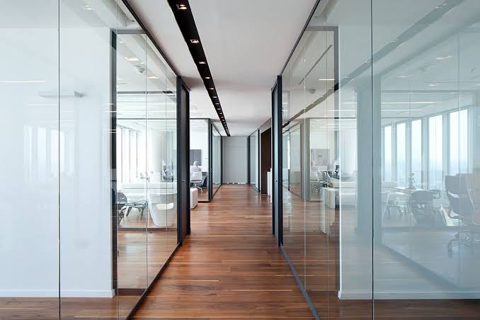 frosted glass